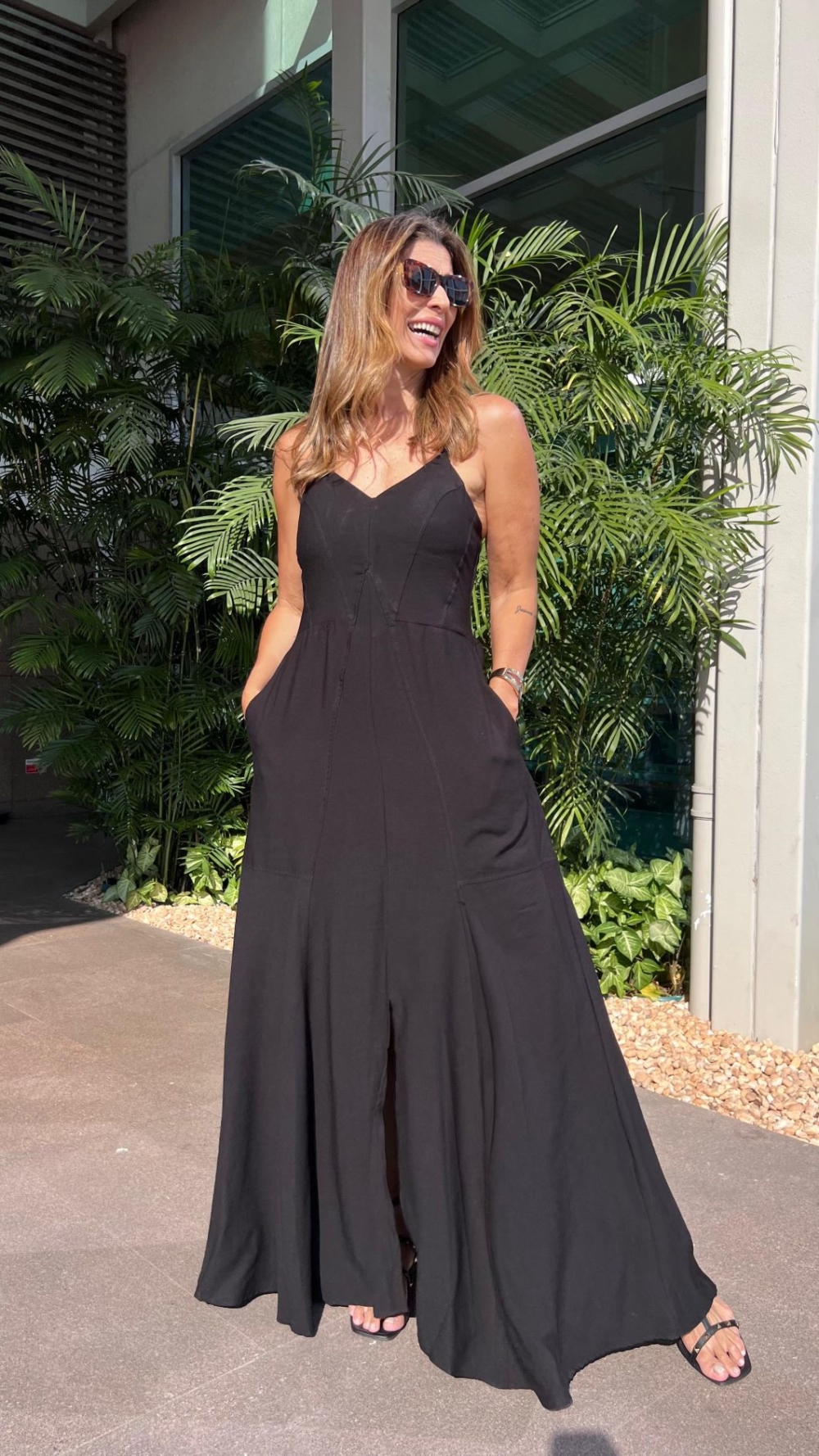 Vestido longo Flor - Imagem 7