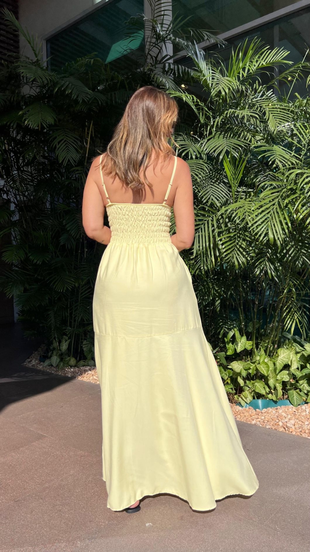 Vestido longo Flor - Imagem 6