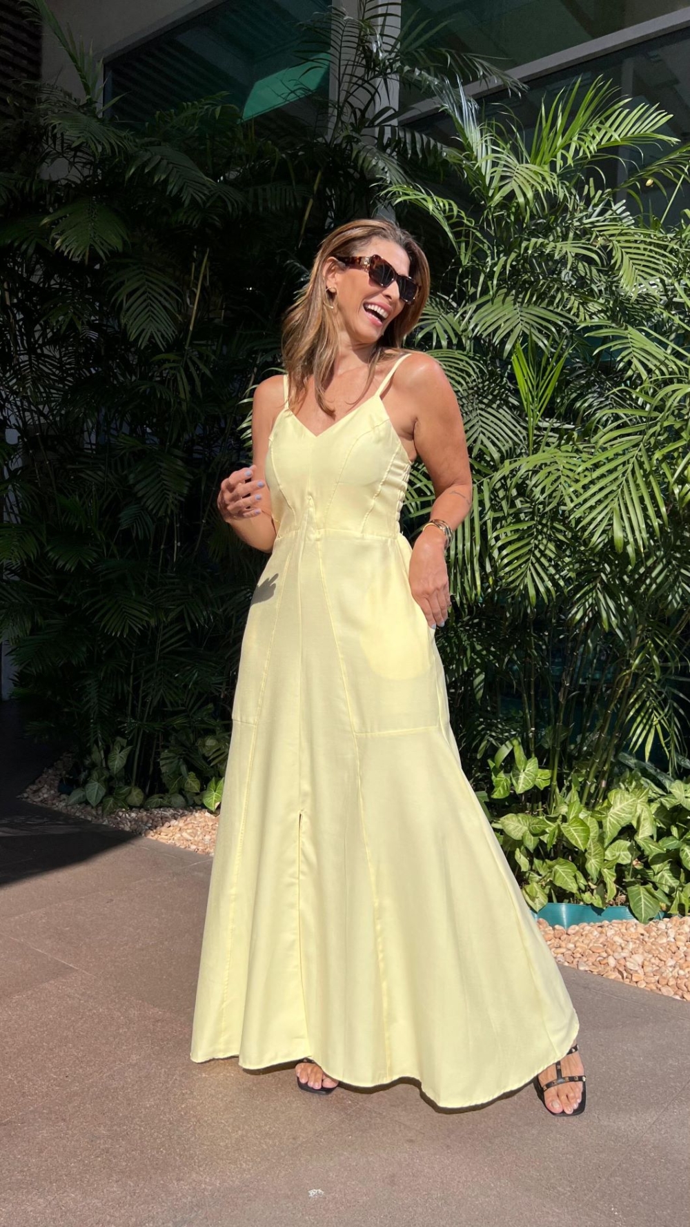 Vestido longo Flor - Imagem 5